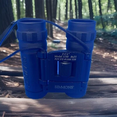 Simmons Compact Binoculars SCL Model 1156 8x21 Field of View 372 FT- 1,500 yards - Image 1 of 4