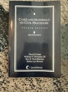 Cases and Materials on Civil Procedure: 2006 Supplement - Imagen 1 de 1