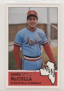1983 Fritsch Midwest League Stars of Tomorrow Harry McCulla #312