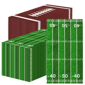 Football Napkins 50pcs Football Party Napkins Tailgate Party Decorations Pape... - Picture 1 of 6