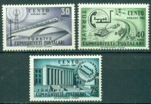 Türkei 1961 Michelnr. 1801 - 1803 ** postfrisch MNH - Bild 1 von 1