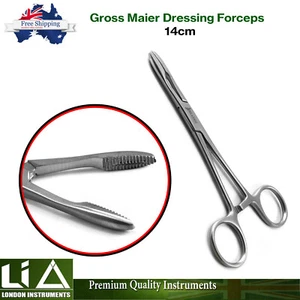 Gross Maier Dressing Forceps Straight 14cm Uterine MAIER'S Uterine Polypus Plier - Picture 1 of 5