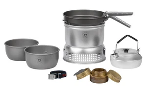 Trangia 27-8 UL/HA Camping Storm cooker Stove Non-Stick pan Kettle Spirit Burner - Picture 1 of 5