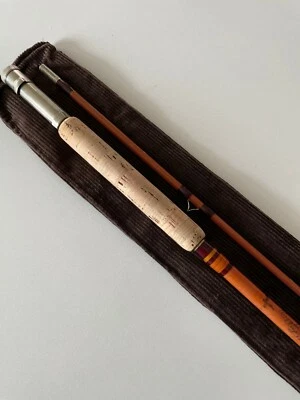 Wright & McGill “Champion” restaurado de colección 8 pies para 7wt. (Modelo 3A-8) Fly Rod Foto 1 de 4