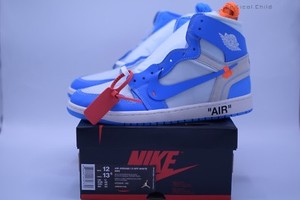 off white x jordan 1 unc