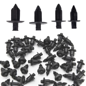 40X Car Plastic Fairing Rivet Setting Panel Clips 6mm 7mm 8mm Push Pin Fastener - Foto 1 di 12