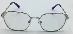 Elton John Eyewear Glasses Blue Chrome Frames Homerun Slv 49 17 130  - Picture 1 of 5