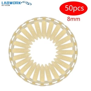 50pcs Plastic Door Trim Panel Retainer Push Rivet Clips For Ford Bronco Aerostar - Picture 1 of 12