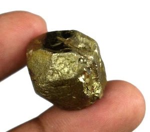 Pietra preziosa pirite dorata dorata 97,85 carati Perù naturale ct - Foto 1 di 5