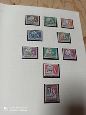 Sammlung Lesotho + bisschen Kenia meist Postfrisch auf Blättern selbstgestaltet
