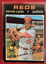 1971 TOPPS #478 BERNIE CARBO All-star Rookie Cup Cincinnati Reds