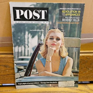 The Saturday Evening Post MAGAZINE Carol Lynley in Beverly Hills December 5 1964 - Imagen 1 de 5
