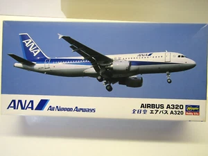 Hasegawa 1:200 Scale ANA All Nippon Airways Airbus A320 Model Kit # 10732 - Foto 1 di 8