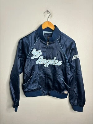 Chaqueta Mitchell & Ness Satinada Cremallera Completa Los Angeles Lakers Niños Talla M 2742 Foto 1 de 4