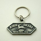 Vintage John Deere Company Moline, IL Key Chain 2002 NOS 1937 Farm Logo Series