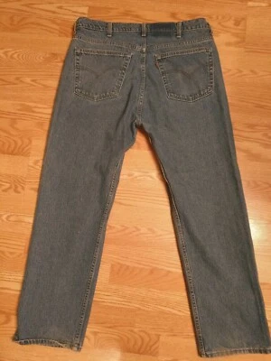 LEVI'S 505 JEANS REGULAR PIERNA RECTA HOMBRE 39 X 31 AZUL DENIM ALGODÓN VINTAGE Foto 1 de 4