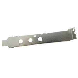 Full ATX 3 Hole Rear Bracket PCIe Slot Panel for RP-SMA Antenna Extension Cable - Picture 1 of 6
