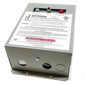 GTD20A Philips Bodine Emergency Lighting Relay Control Device, 120-277VAC - Picture 1 of 5
