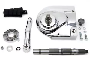 Kick Starter Conversion Kit Chrome fits Harley-Davidson 22-0220 - Picture 1 of 2