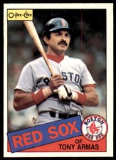 1985 O-Pee-Chee Tony Armas Baseball Cards #394