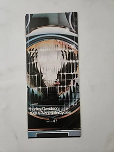 Harley Davidson 1981 V-Twin Motorcycles Sales Brochure - Picture 1 of 3