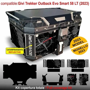 Adesivi per top case GIVI Trekker Outback Evo 58 LT 2023 BMW R1250 R1300 GS ADV - Foto 1 di 5