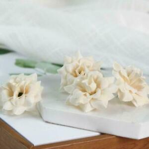 5 Stück Künstliche Rosenblüten Stoffblumen Seidenblumen Basteln Dekoration DIY 