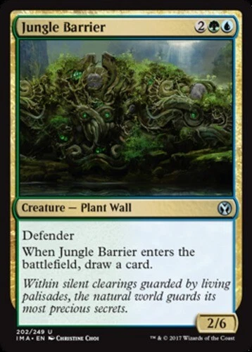 Iconic Masters - Jungle Barrier - Foil - Image 1 of 1