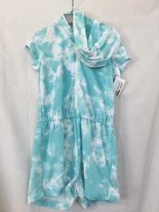 NWT Carter's Girl SwimSuit Swim Cover up Romper Tide Dye Blue Many sizes - Picture 1 of 4