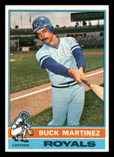 1976 Topps Buck Martinez  Kansas City Royals #616 EX-MINT Baseball Card