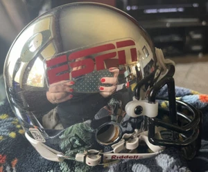 ESPN Riddell minatire football helmet  - Picture 1 of 10