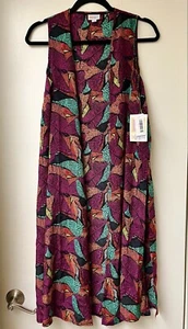 NWT Lularoe Joy Multicolor Size: S Duster - Picture 1 of 8