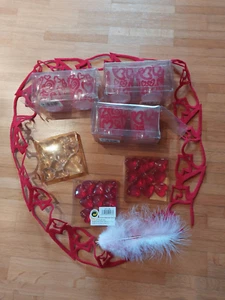 Herz Deko Tischdeko Liebe Love rot Paket  Ich liebe dich Keramik Glas Herzen - Bild 1 von 1