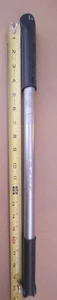 VINTAGE SILCA BICYCLE FRAME PUMP, SILVER, 20 INCHES UNCOMPRESSED - Picture 1 of 5