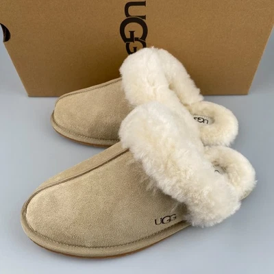 Zapatillas para mujer UGG Scuffette II Sand UGG seleccionar talla con caja Foto 1 de 4