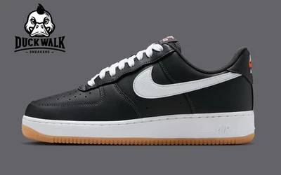 Nike Air Force 1 '07 LV8 Zapatos Negro Blanco Goma II7630-001 Hombres Multi Tallas NUEVO Foto 1 de 4