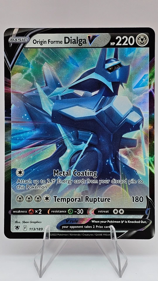 Origin Forme Dialga V - 113/189 - SWSH10: Astral Radiance (SWSH10) - Image 1 of 2