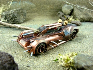 Gaslands Split Vision Custom Hot Wheels Diecast 1/64 Mad Max AutoKill - Picture 1 of 10