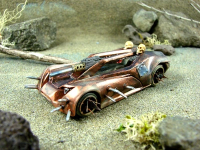 Gaslands Split Vision Custom Hot Wheels Diecast 1/64 Mad Max AutoKill Foto 1 de 4