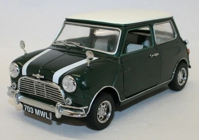 Corgi 1/18 Scale Metal Model Car 99595 - Morris Mini Cooper Saloon - BR Green - Image 1 of 4