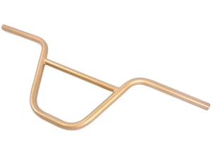 BMX Lenker 9 Zoll gold KHE Klemmung geriffelt nur 812g Breite 720mm - Bild 1 von 7
