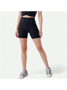 Women's High Waist Biker Shorts With Seamless Design - Picture 1 of 15