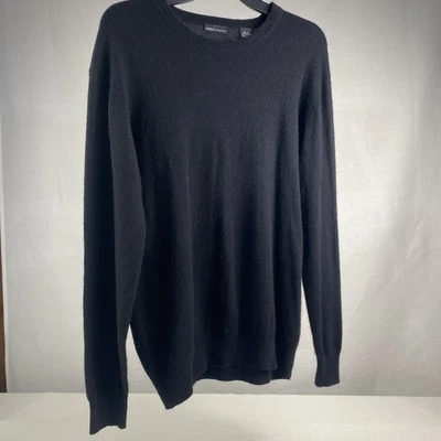 Suéter MODA International Negro Seda Cachemira Talla M Mediana Manga Larga  Foto 1 de 4