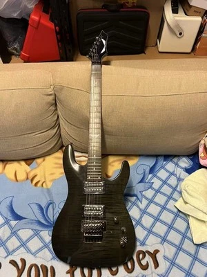 Dean C350F Electric Guitar - Trans Black Burst - Image 1 of 4