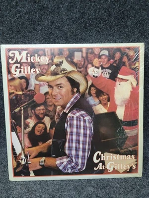 Vintage Mickey Gilley Vinyl Christmas At Gilley's Album Country 1981 Epic - Image 1 of 4