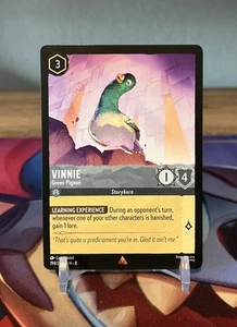 Vinnie - Green Pigeon - 194/204 - Rare Lorcana Reign of Jafar M/NM - Picture 1 of 2