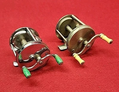 Carrete de pesca vintage Bronson Lion LW 1900 + 1800 nivel viento carretes Bronson Foto 1 de 4