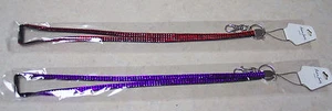 Rhinestone Break-Away Lanyard with Id Badge Holder & Key Ring - U Choose Color  - Picture 1 of 5