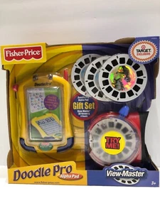 Fisher Price 3D DOODLE PRO Alpha Pad View Master RARO 2004 JUEGO DE REGALO NUEVO EN CAJA Como Nuevo - Imagen 1 de 9