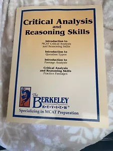 The Berkeley Review: critical analysis and reasoning skills mcat prep - Picture 1 of 4